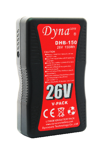 Dynacore DHB-150 26V 150Wh V-Mount Battery - DHB-150 - BBP Light