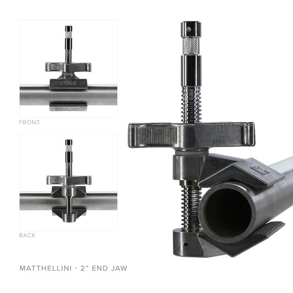 Matthews Matthellini Clamp 2" End Jaw - 420110 - BBP Light Bv